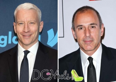 Anderson Cooper (left) is rumored to be on the short list to replace Matt Lauer (right) as host of the Today Show.Anderson Cooper (left) is rumored to be on the short list to replace Matt Lauer (right) as host of the Today Show.