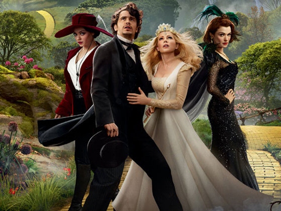 The cast of Oz The Great and Powerful