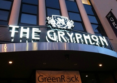 The outside of The Gryphon.