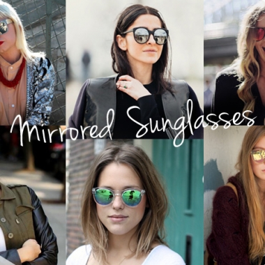mirrored sunglasses
