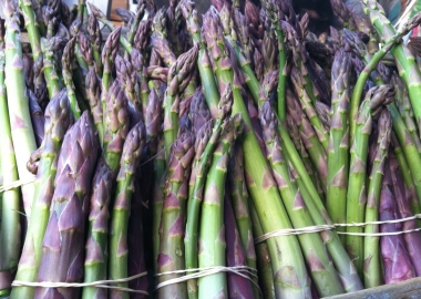 Asparagus, the first sign of spring (Kristy McCarron/DC on Heels)