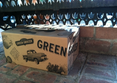 My box of produce from Washington's Green Grocer (Kristy McCarron/DC on Heels)