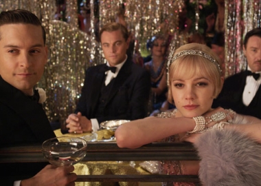 Tobey Maguire, Leonardo DiCaprio, Carey Mulligan and Joel Edgerton (L to R) in The Great Gatsby(Warner Bros.)