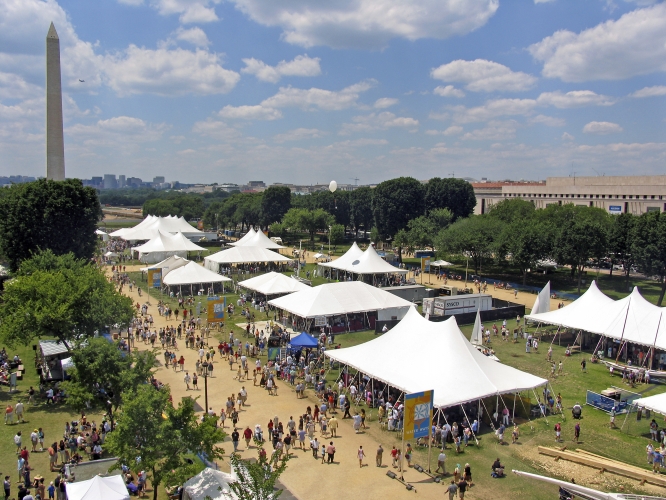 The Smithsonian Institution's Folklife Festival is going on now. (Jeff Tinsley/Smithsonian Institution)