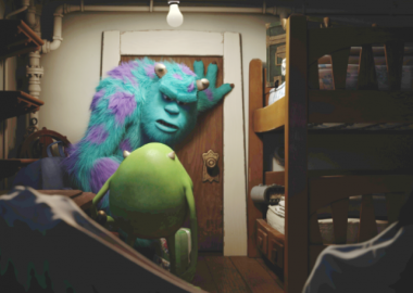 Sulley and Mike venture into the human world. (Photo courtesy Disney/Pixar)