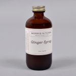 Morris Kitchen's handmade ginger syrup from Hickoree’s (Photo by Hickoree's)