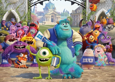 Monsters University led the box office for a second week in a row. (Photo courtesy Disney/Pixar)