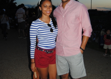 Dressed for a summer starry night. (Ko Im/DC on Heels)