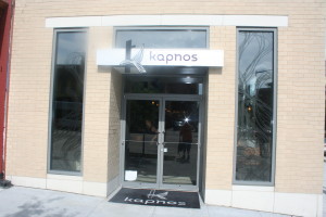 Chef Mike Isabella's Kapnos Greek restaurant on 14th Street NW. (Mark Heckathorn/DC on Heels)