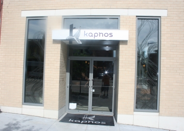 Chef Mike Isabella's Kapnos Greek restaurant opens July 5. (Mark Heckathorn/DC on Heels)