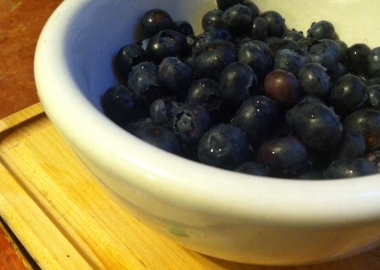 Freshly picked blueberries (Kristy McCarron/DC on Heels)
