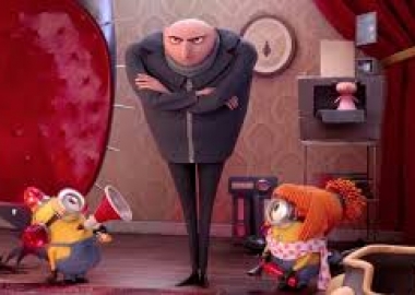 Gru (Steve Carrel) and some Minions from Despicable Me 2. (Photo courtesy of Universal Pictures)