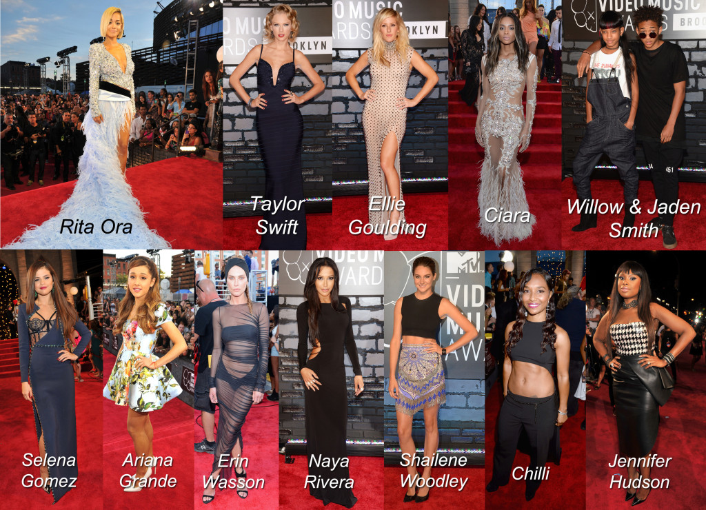 While Miley's sloppiness may be the talk of the VMAs, these classy looks deserve recognition! (Photos via The Huffington Post) 