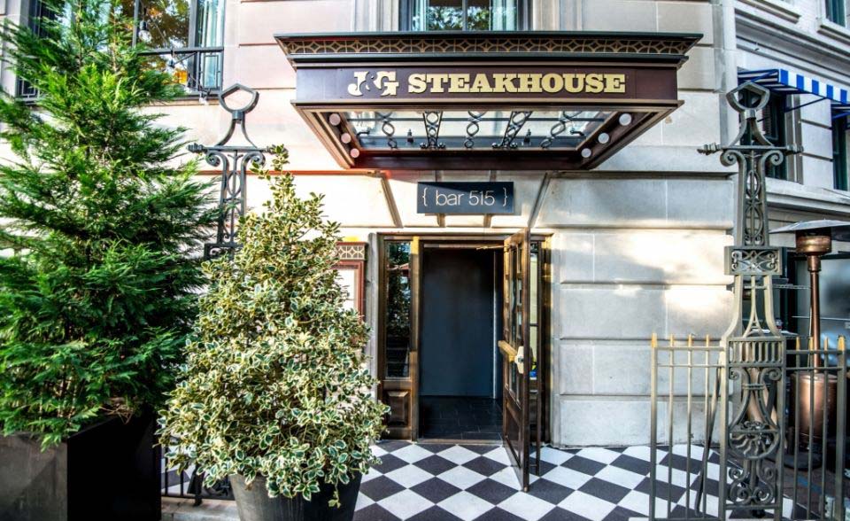 J&G Steakhouse at the W Hotel downtown, which just remodeled last fall, will close permanently later this month. (Photo: Mark Heckathorn/DC on Heels)