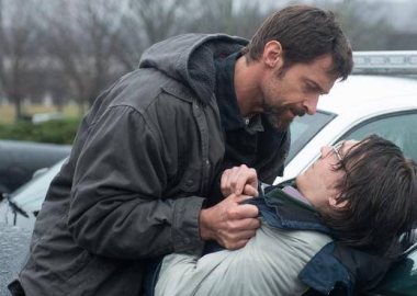 Hugh Jackman and Paul Dano in a scene from Prisoners. (Photo: Warner Bros. Pictures)