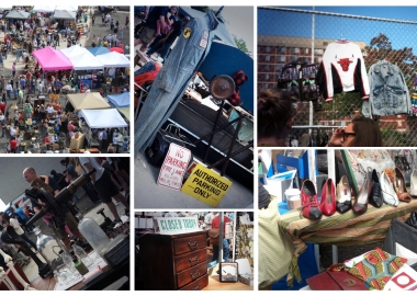 The District Flea Market on Florida Ave. is open every Saturday. (Photos via Liz Parker and District Flea)