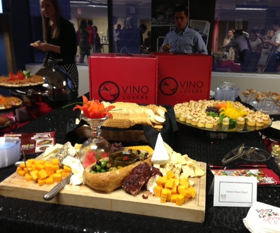 Food pairings at Vinolovers launch (Photo: Richard Barry/DConHeels.com)