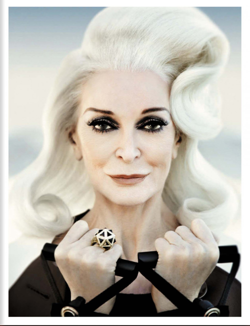 The incomparable Carmen (Photo: Greg Lotus/Vogue Italia)