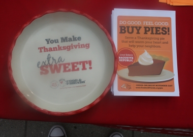 Food & Friends hopes to sell 8,500 Thanksgiving pies and raise $290,000 to feed patients with HIV/AIDS and cancer. (Photo: Mark Heckathorn/DC on Heels)