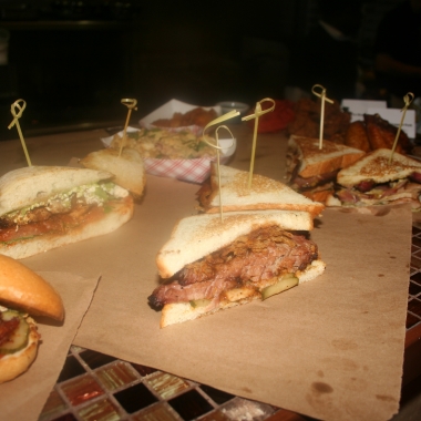 A sampling of the dishes at DCity Smokehouse. (Photo: Mark Heckathorn/DC on Heels)