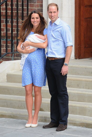 Kate Middleton with baby (Photo: Reuters)