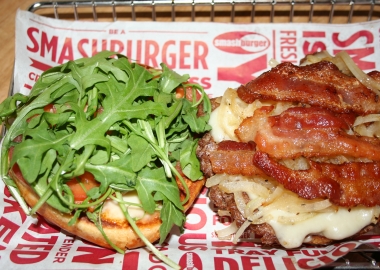 Smashburger's Capital burger. (Photo: Mark Heckathorn/DC on Heels)
