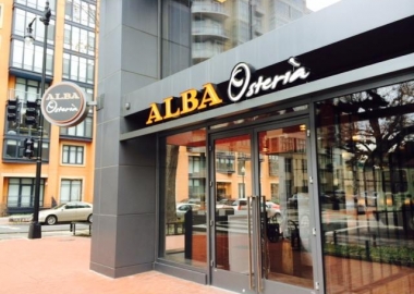 the exterior of Alba Osteria. (Photo: Urban Living)