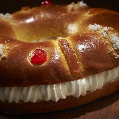 Jaleo's Roscon de Reyes cake, (Photo: Greg Powers)