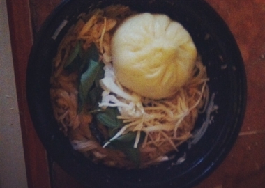 The leftovers of a heavenly, heavenly meal. (Photo: Kristy McCarron/DC on Heels)