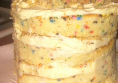 Funfetti birthday cake (Photo: Kristy McCarron/DC on Heels)