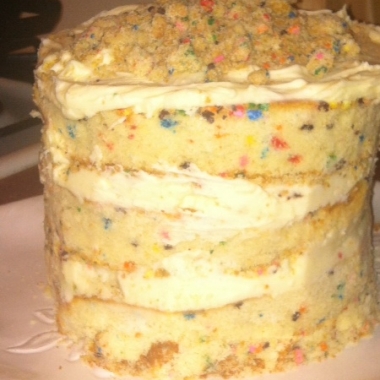 Funfetti birthday cake (Photo: Kristy McCarron/DC on Heels)