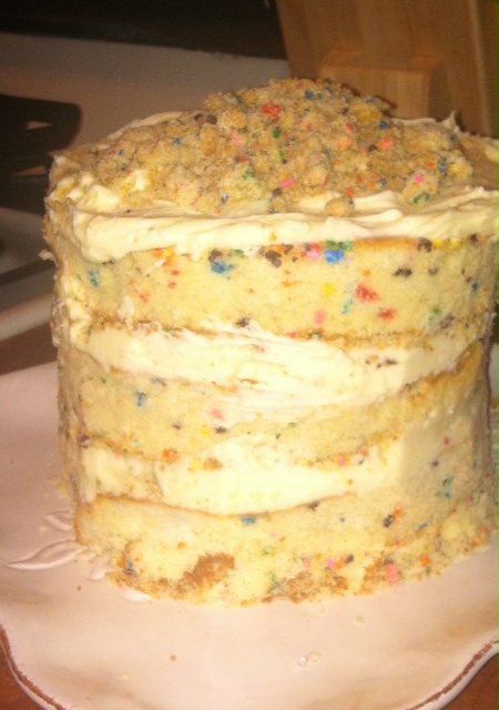 Funfetti birthday cake (Photo:  Kristy McCarron/DC on Heels)