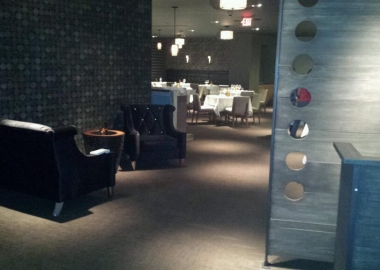 Brian Voltaggio's restaurant-in-a-restaurant Aggio is located inside Range in Friendship Heights. (Photo: Dane Nakamura/Twitter)