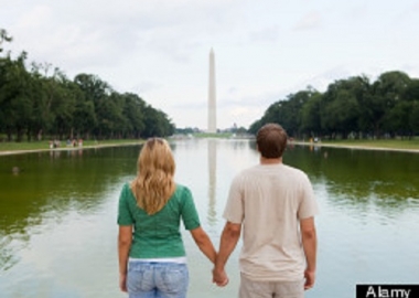 D.C. is one of the best places to be single. (Photo: Huffington Post)