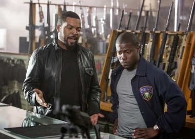 Ice Cube and Kevin Hart in Ride Along. (Photo: Universal Pictures)