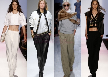 Wide-leg pants are great for the office, a night out or casual night with friends. (Photo: glamour.com)