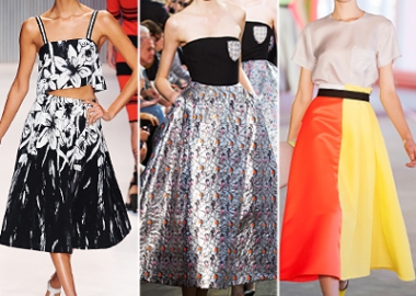 Full Skirts on the Runway for a little inspiration. (Photo: InStyle)