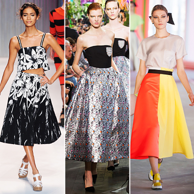 Full Skirts on the Runway for a little inspiration. (Photo: InStyle)