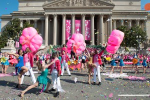 The Cherry Blossom Festival Parade steps off at 10 a.m. (Photo: Ron Engle)