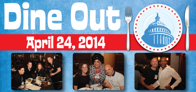 Food & Friends' Dining Out for Life is this Thursday. (Graphic: Food & Friends)