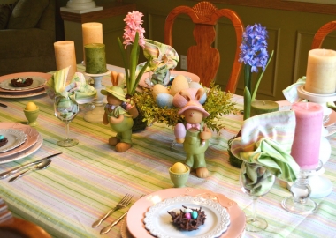 If you don't feel like cooking Easter dinner, check out these specials at area restaurants (Photo: Corner of Plaid and Paisley)