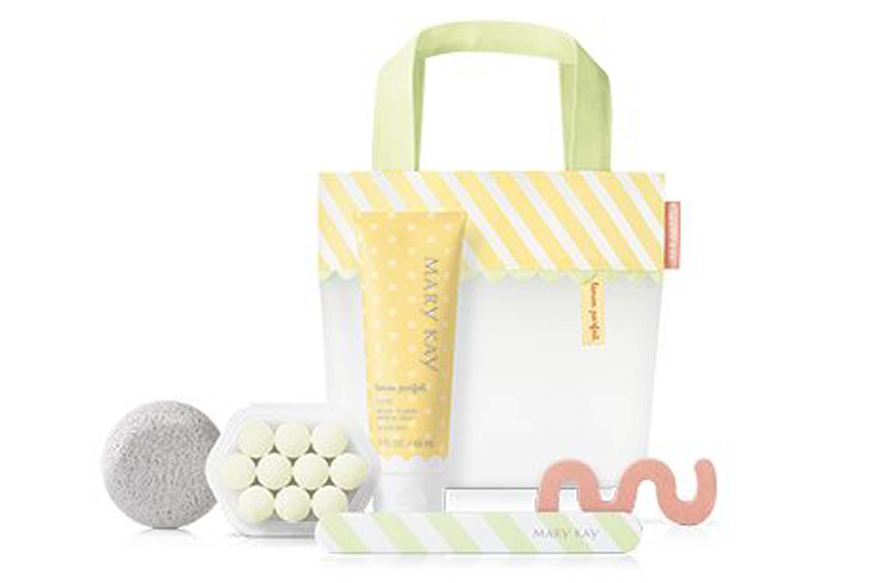 Mary Kay's Limited Edition Lemon Parfait Pedicure Collection (Photo: Mary Kay)