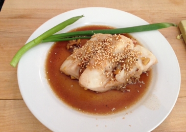 My steamed rockfish came out pretty well, if I do say so myself. (Photo: Richard Barry/ DC on Heels)