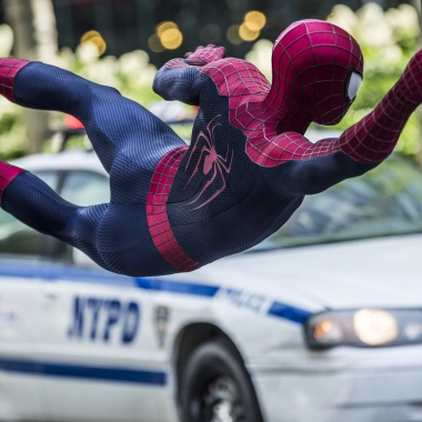 Andrew Garfield stars as Spider-Man in 