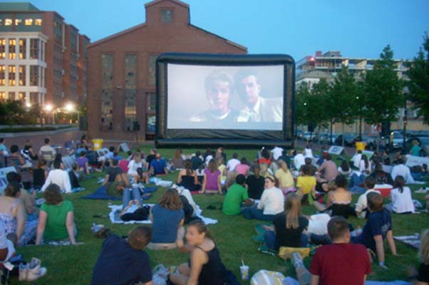 The Capitol Riverfront's Outdoor Movie Series brings films to Canal Park every Thursday (Photo: Capital Riverfront)