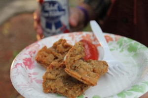 Sliced, breaded and fried, bull testicles will be served at the Montana State Society's 10th annual testicle festival. (Photo: Kate V. Comfort)