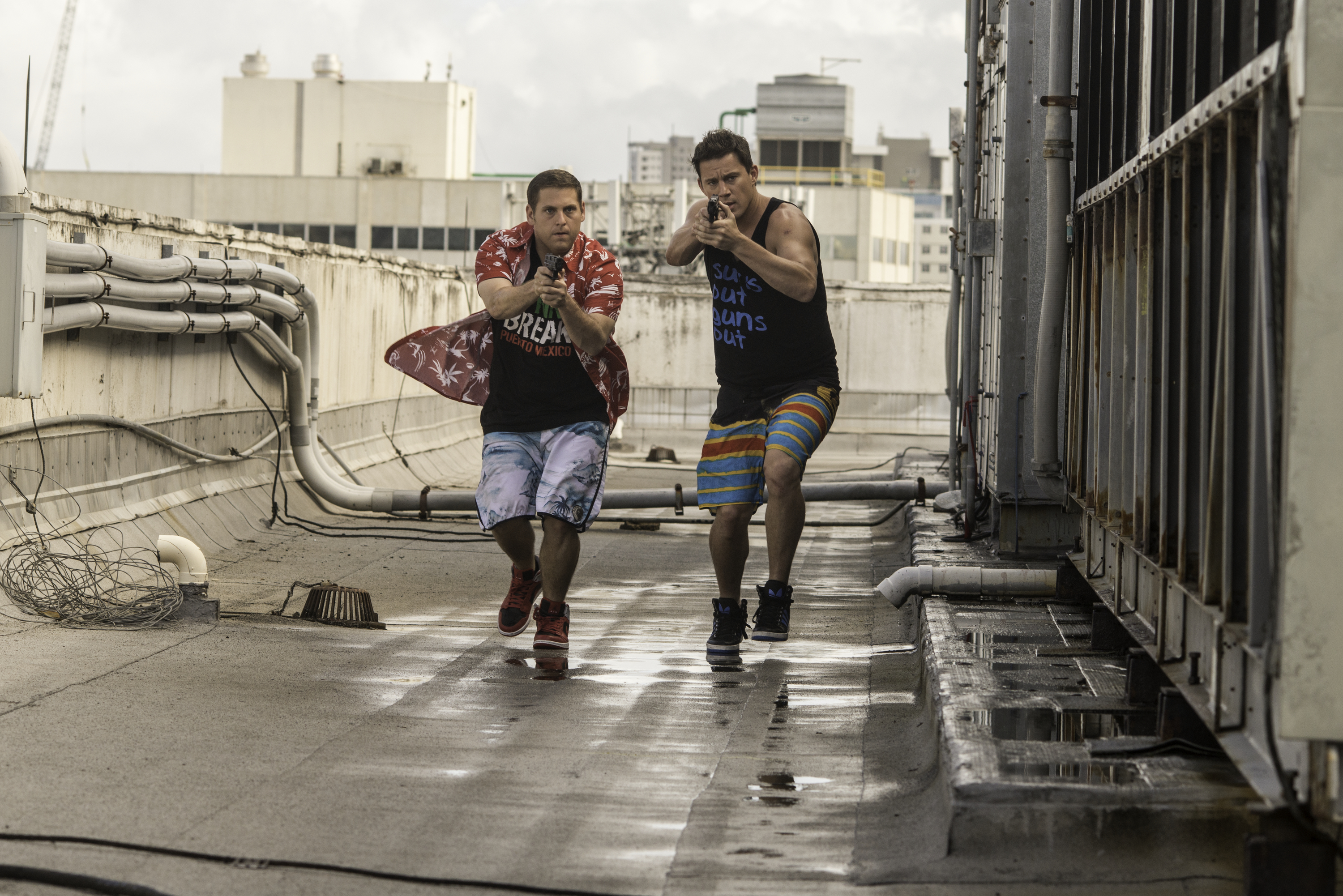 Jonah Hill, left, and Channing Tatum in "22 Jump Street." (Photo: Sony Pictures)