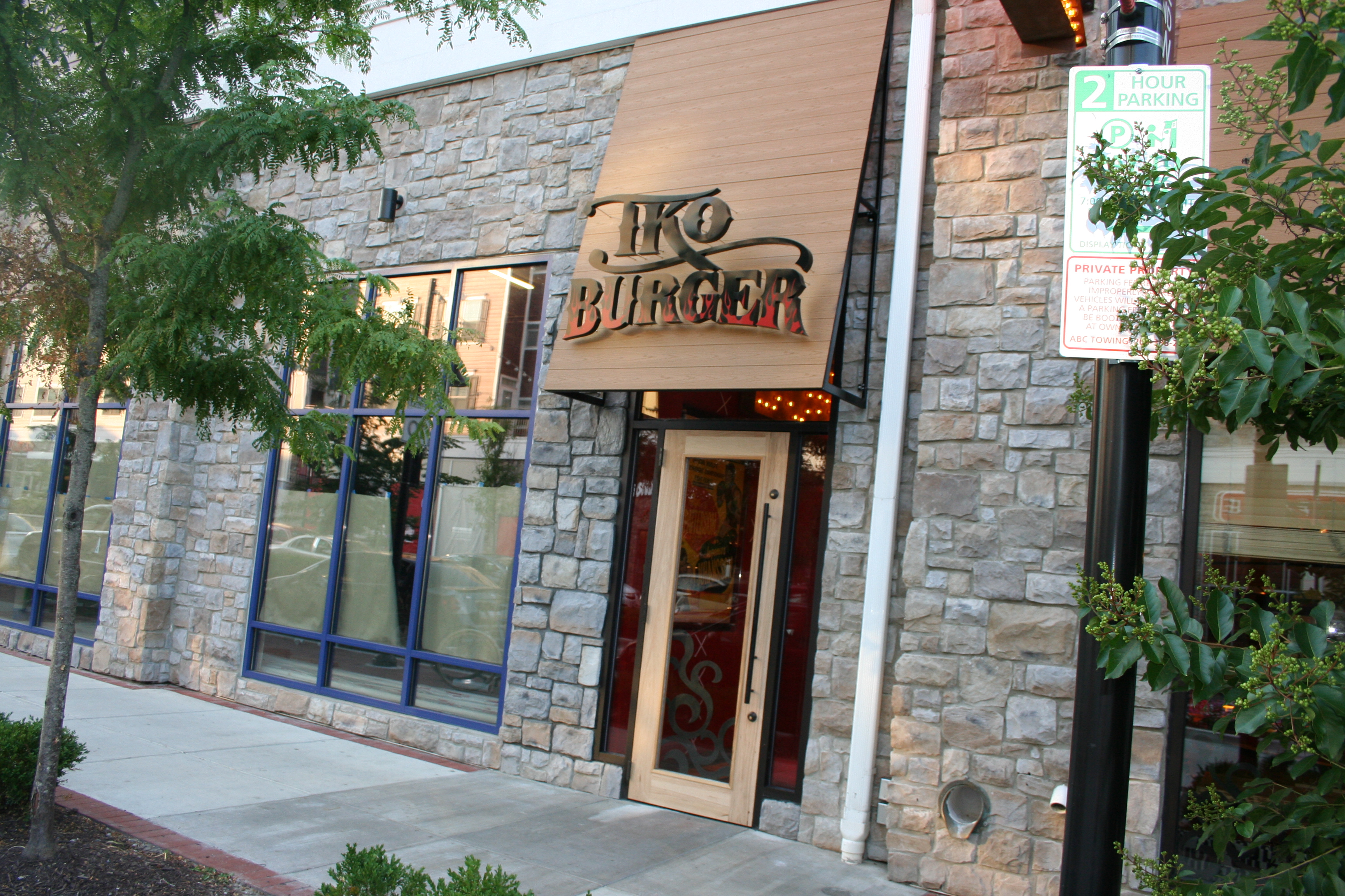 TKO Burger opened in mid-May in Rhode Island Row in Northeast. (Photo: Mark Heckathorn/DC on Heels)