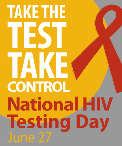 National HIV Testing Day is June 28. (Graphic: CDC)