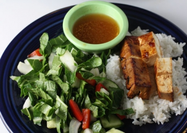 Ask for sauce on the side. This works for pretty much any dish except pasta. (Photo: Three Apples a Day)